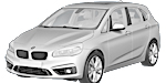 BMW F45 B14E9 Fault Code